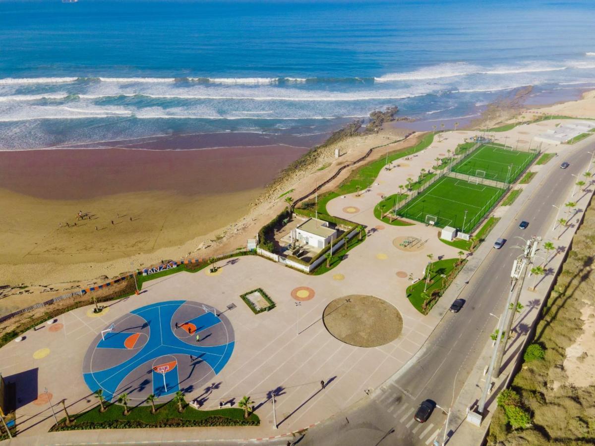 Appartement Luxueux Agadir Anza ภายนอก รูปภาพ